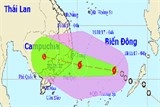 bao so 14 huong vao bo bien khanh hoa binh thuan