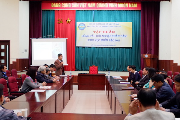 tap huan cong tac doi ngoai nhan dan cho 23 lien hiep dia phuong khu vuc phia bac