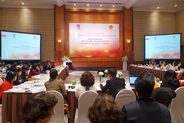 lien hop quoc bo lao dong thuong binh va xa hoi gioi thieu goi dich vu ho tro phu nu va tre em bi bao hanh