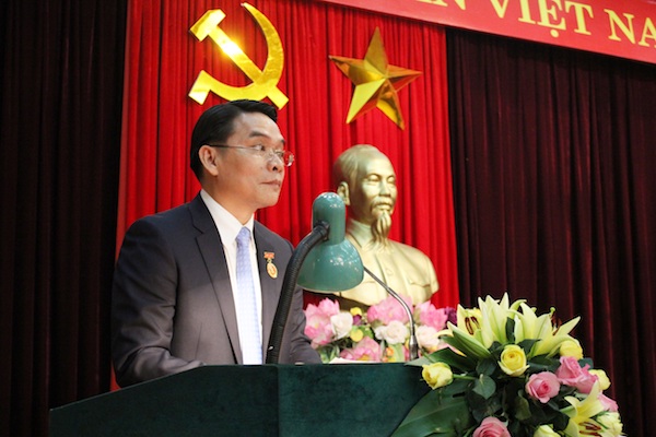 lanh dao bo cong an va tong cuc chinh tri tiep doan dai bieu lao co cong voi cach mang viet nam