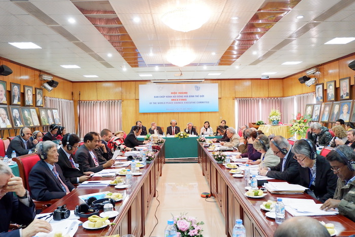 khai mac hoi nghi ban chap hanh hoi dong hoa binh the gioi tai ha noi