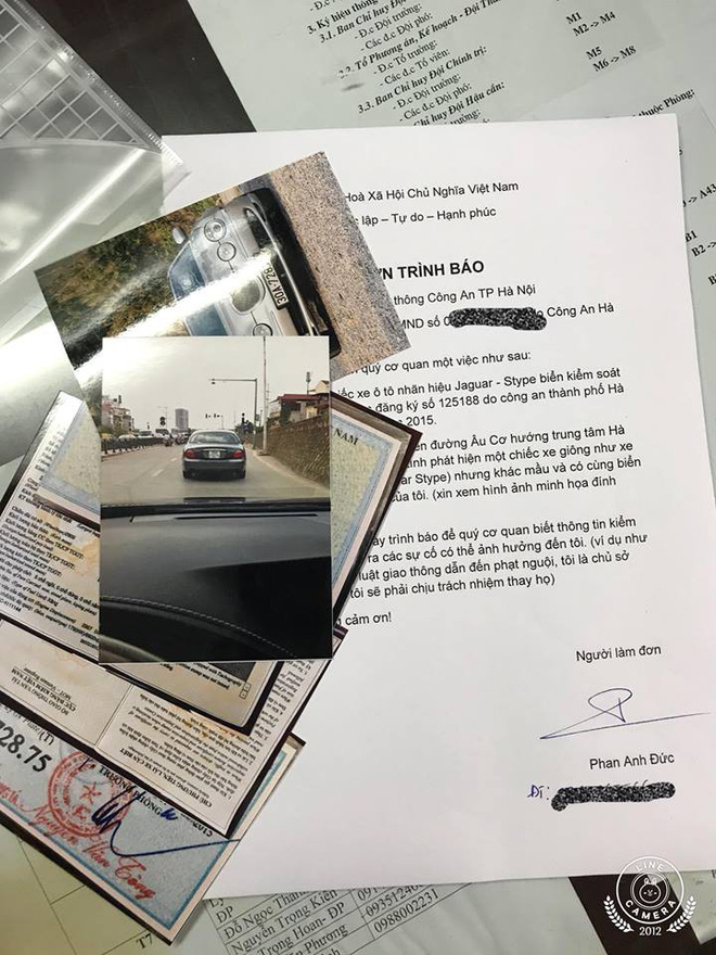 ha noi thanh nien dang dao pho thi nhin thay xe giong het xe minh dang di ke ca bien so