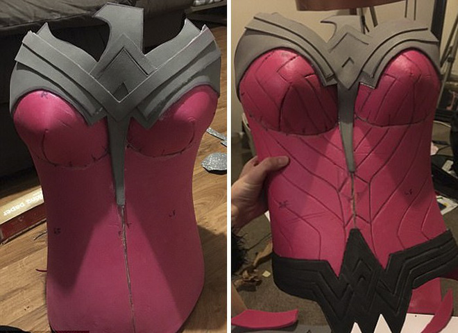 chi dung tham xop va bang dinh co gai nay van cosplay wonder woman thanh cong my man