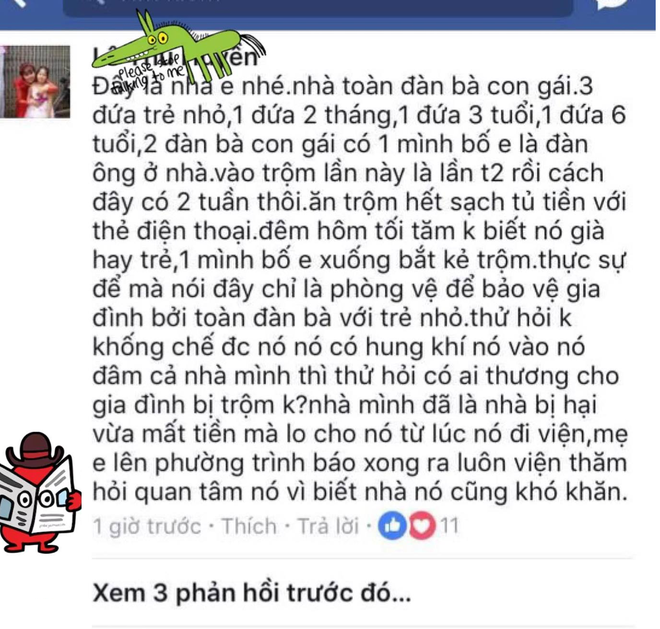 thieu nien 15 tuoi bi danh gan chet o tu liem vi an trom khien cu dan mang tranh cai du doi