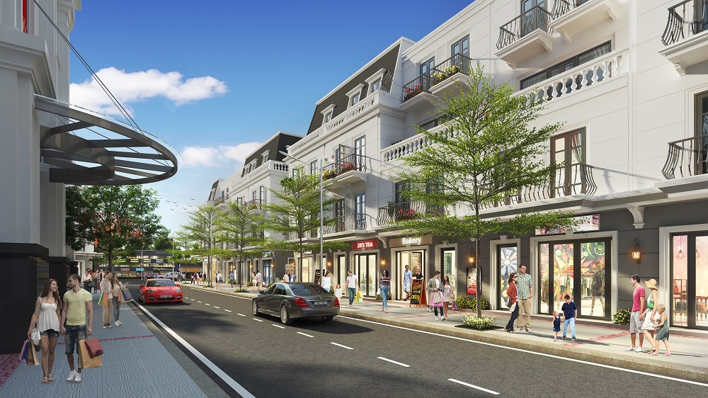 vincom retail ra mat vincom shophouse di an