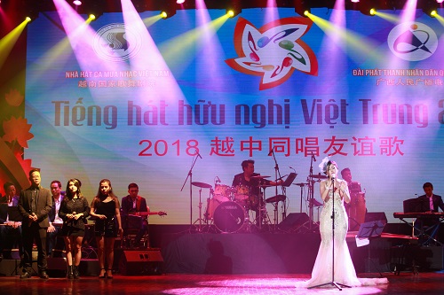 dam chat nghe thuat tham tinh huu nghi trong cuoc thi tieng hat huu nghi viet trung 2018