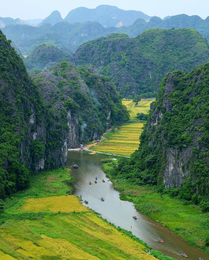 tam coc tuyet dep trong ong kinh du khach nuoc ngoai den viet nam