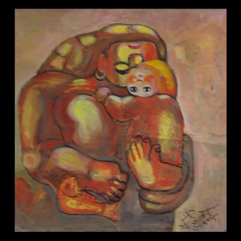 chum tranh dao nguoc cua hoa si nguyen dai giang