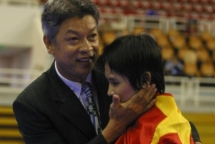 a quan taekwondo chau a 2006 hoang ha giang qua doi o tuoi 24