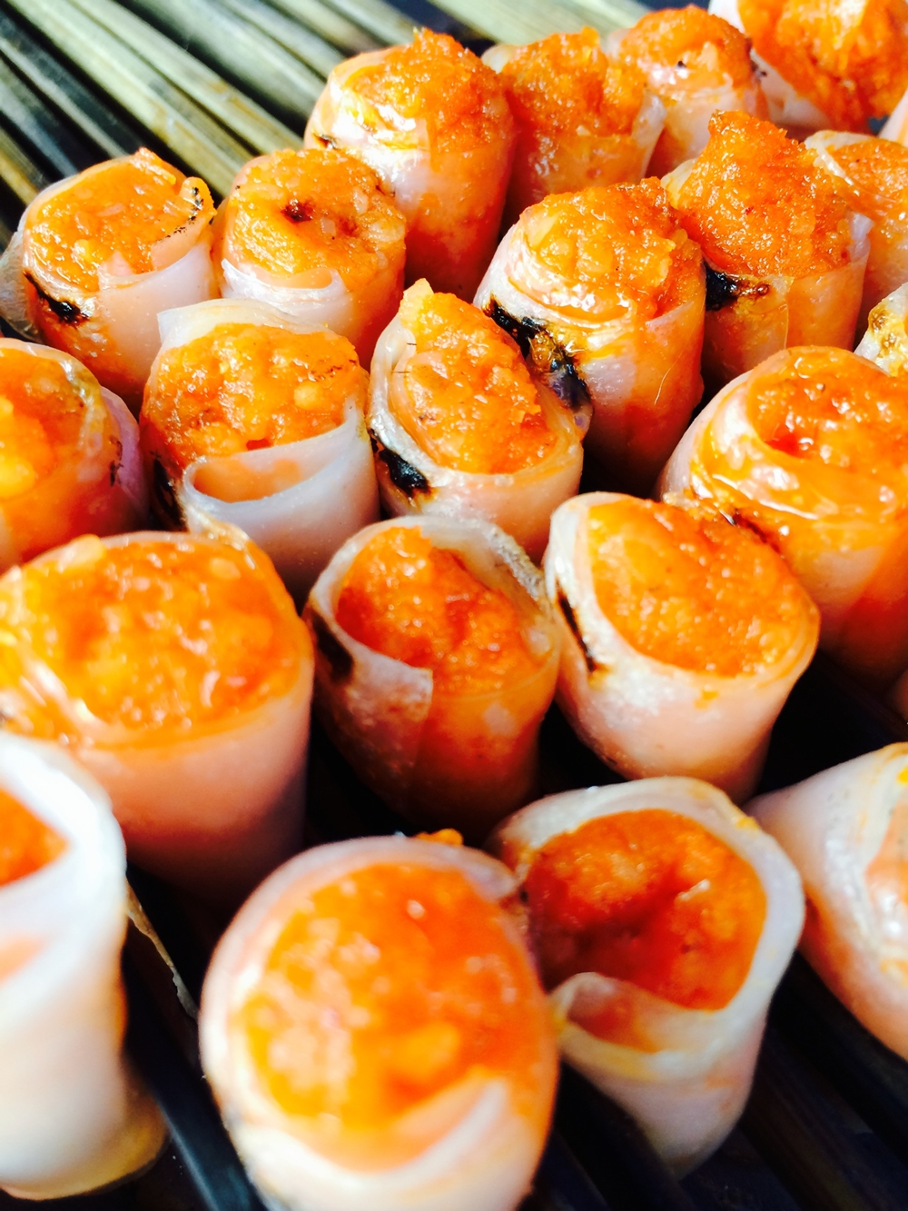 cha tom nuong xu thanh thom huong ngay gio lanh