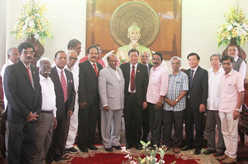 doan dai bieu nhan dan an do lam viec va giao luu nghe thuat tai tp can tho