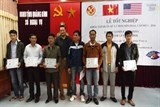 trao chung chi tieu chuan hanh dong bom min quoc te imas cho luc luong cong binh tinh quang binh