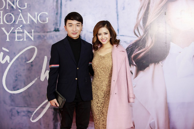 hang loat sao den chuc mung duong hoang yen ra mat phim ngan du chi la