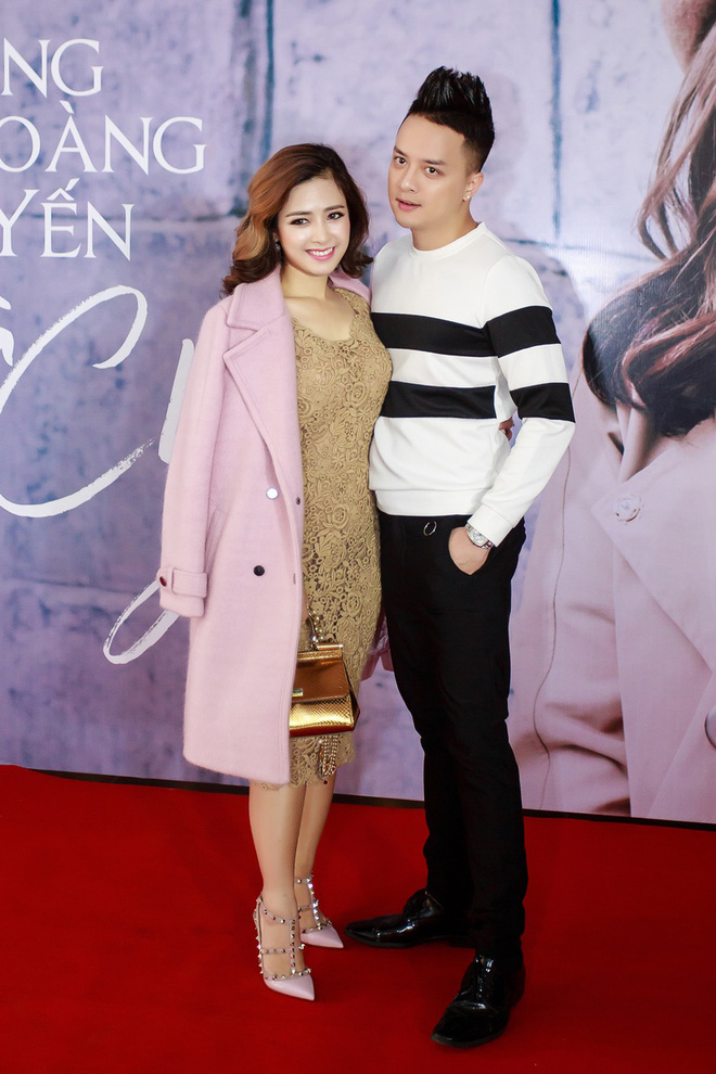 hang loat sao den chuc mung duong hoang yen ra mat phim ngan du chi la