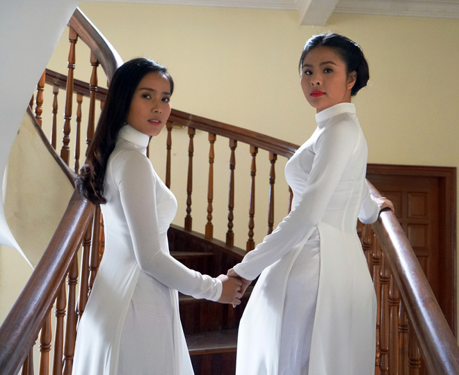 van trang khoe ve dep lieu trai trong phim oan