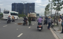 tong vao duoi xe ben nam thanh nien tu vong tai cho