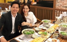 vo chong hoa hau dang thu thao lan dau cong khai xuat hien sau dam cuoi