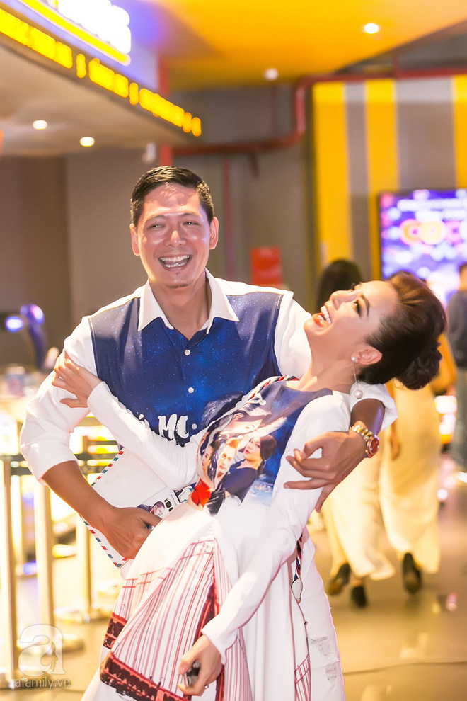 binh minh thoai mai om dong nghiep nu sau on ao lo anh than mat voi truong quynh anh