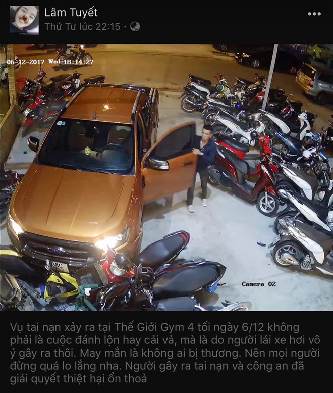 clip co gai thoat chet trong gang tac khi xe ban tai lao thang vao san phong gym