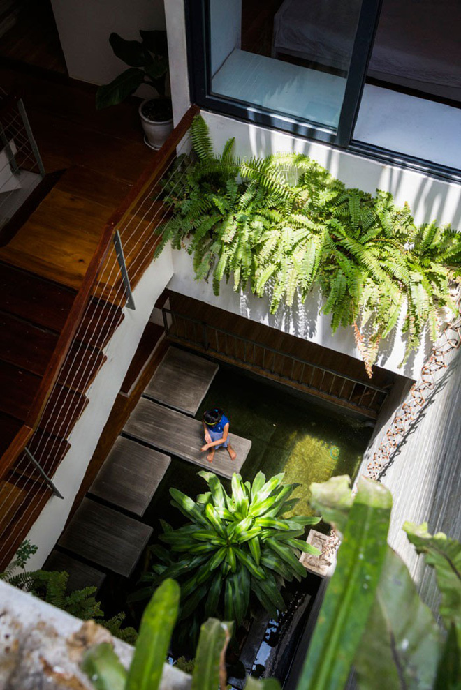 ngoi nha viet khien moi nguoi ngo ngang vi co ca mot cong vien tren san thuong va o giua nha