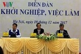 lanh dao hai bo doi thoai voi thanh nien ve khoi nghiep viec lam
