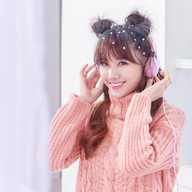 32 tuoi hari won van an dien trang diem nhu gai teen