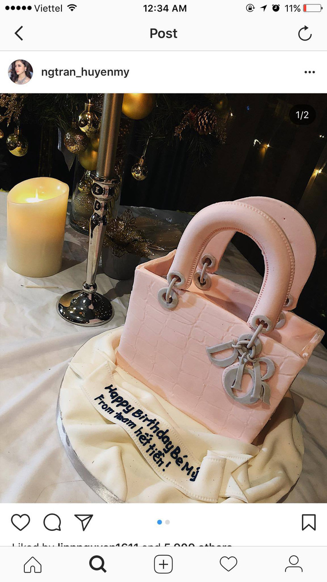 su trung hop la lung o chiec banh sinh nhat cua hoa hau ky duyen va a hau huyen my