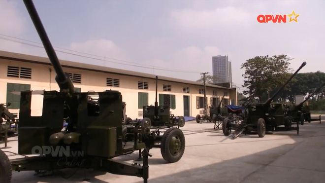 phao 57 mm viet nam tu dong ngam ban khong can phao thu cai tien thanh cong