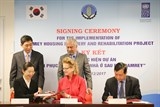 Hàn Quốc cùng UNDP hỗ trợ Việt Nam 1 triệu USD xây lại nhà cho người dân sau bão Damrey