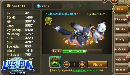 ngoai dan chien co sieu chat ky doi va pet moi cung se xuat hien trong update cua luc dia huyen bi