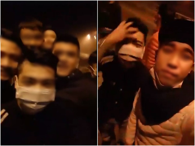 clip mang hung khi len duong cao toc chan xin tien roi livestream khoe facebook nhom nam thanh nien bi chi trich du doi