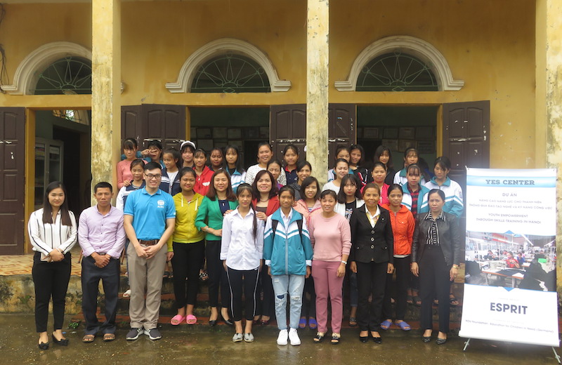 to chuc adra giup dao tao nghe va ky nang cong viec mien phi cho 500 thanh nien ha noi