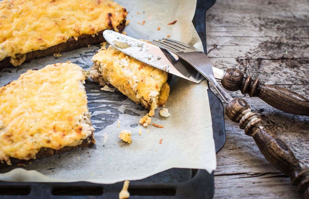 Món Welsh Rarebit. Ảnh: locrifa/Shutterstock
