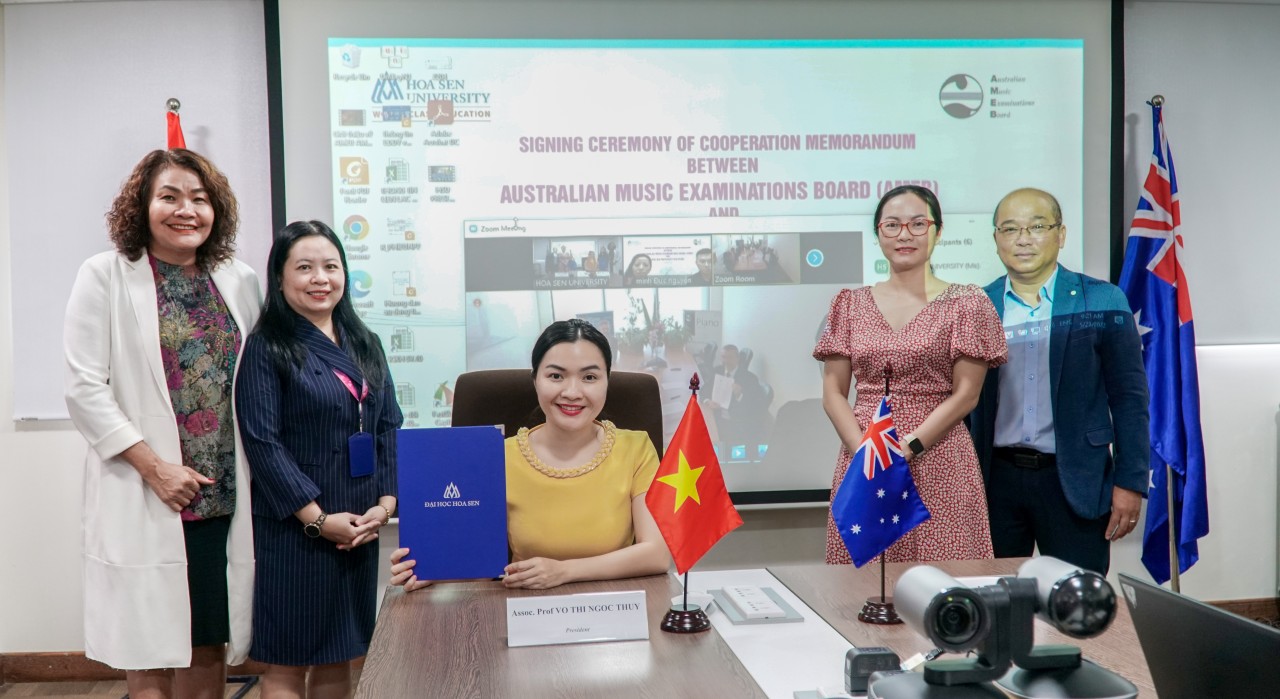 Nhạc viện Sydney mang đến cơ hội cho sinh viên tài năng của Đại học Hoa Sen