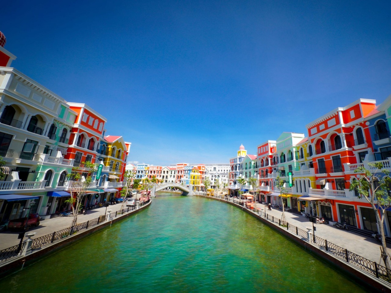 Một đoạn kênh tại Phú Quốc khiến du khách liên tưởng đến thành phố kênh đào Venice của nước Ý. Ảnh: