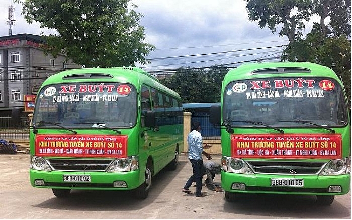 lo trinh lich chay cac tuyen xe buyt ha tinh nam 2019