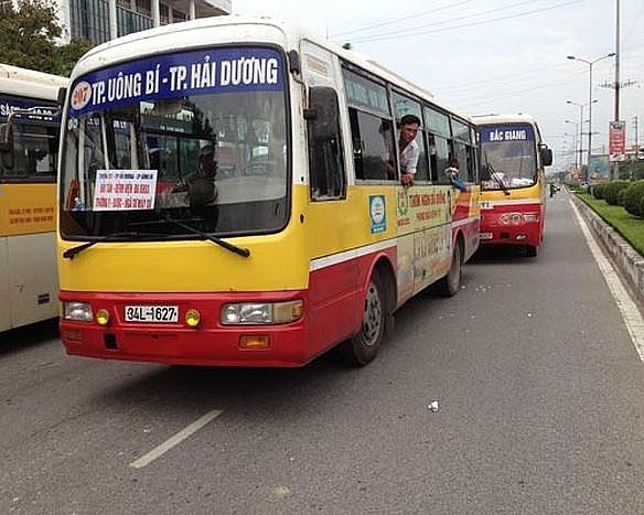 lo trinh lich trinh xe buyt chay cac tuyen hai duong moi nhat