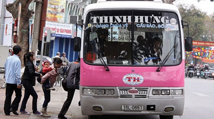 cac tuyen xe buyt tren dia ban hai phong moi nhat