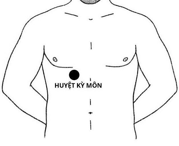 nhung vi tri bam huyet giup gan phoi va than khoe manh
