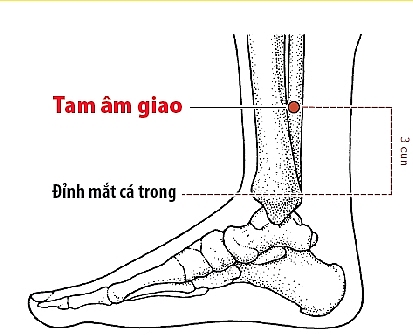chua tieu mau bang phuong phap bam huyet