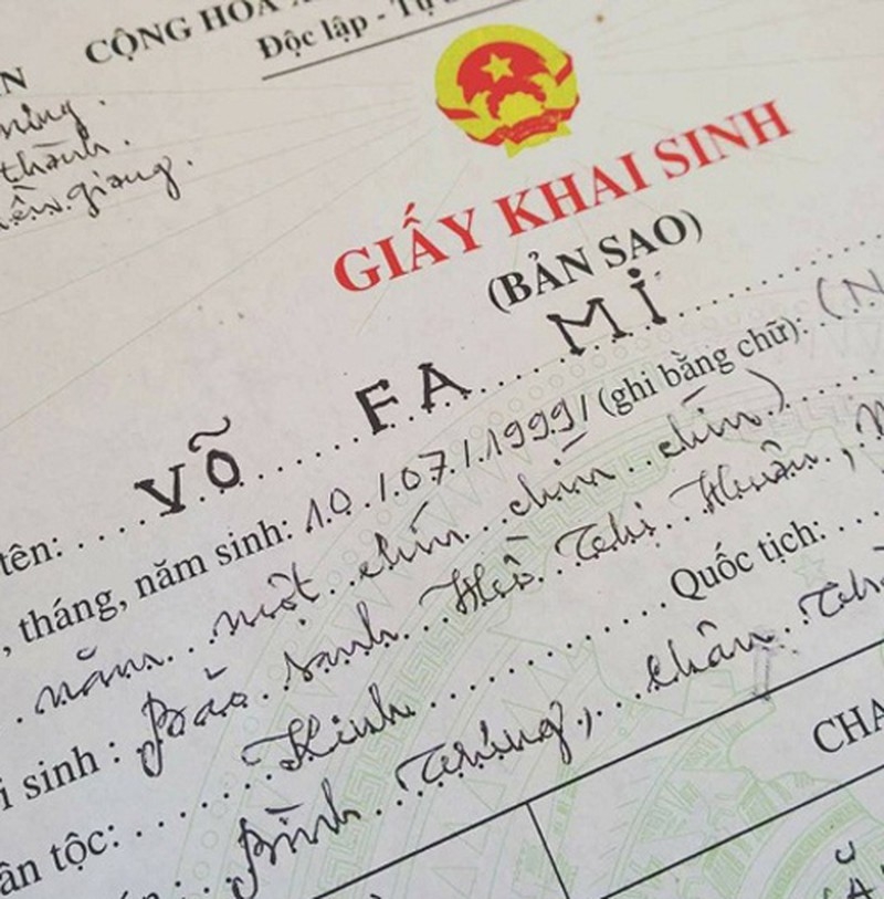 nhung cai ten doc nhat vo nhi o viet nam