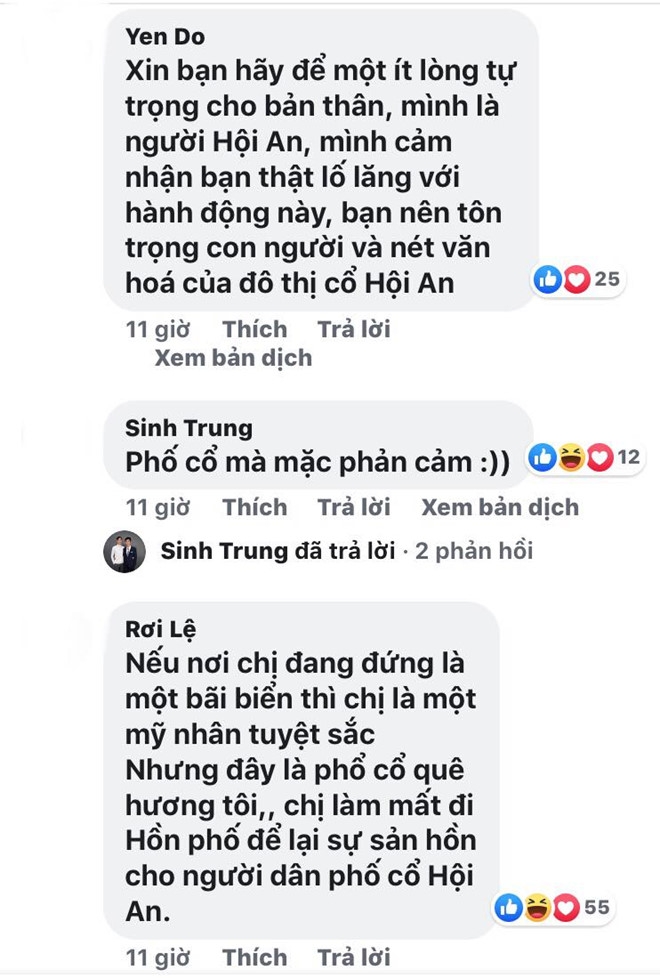 co gai khoa than tren noc pho co hoi an phan cam dang len an
