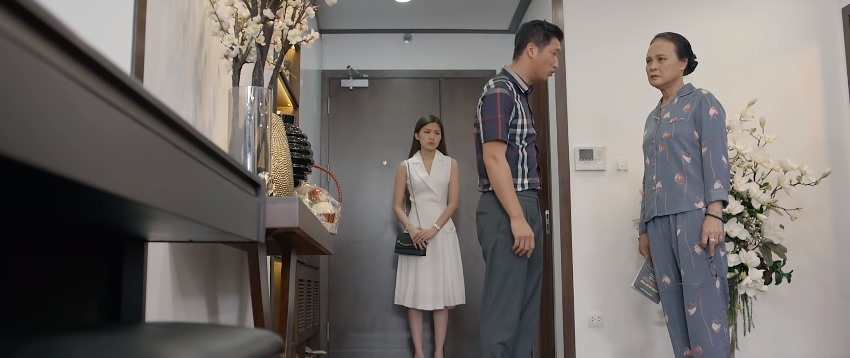 “Hoa hồng trên ngực trái” tập 18: Mẹ Thái tuyên bố không chấp nhận người con dâu như Trà