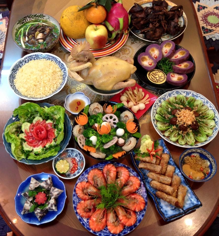 Mâm cơm cúng giao thừa năm Canh Tý 2020 gồm những món ăn gì? mam com cung giao thua nam canh ty 2020 gom nhung mon an gi