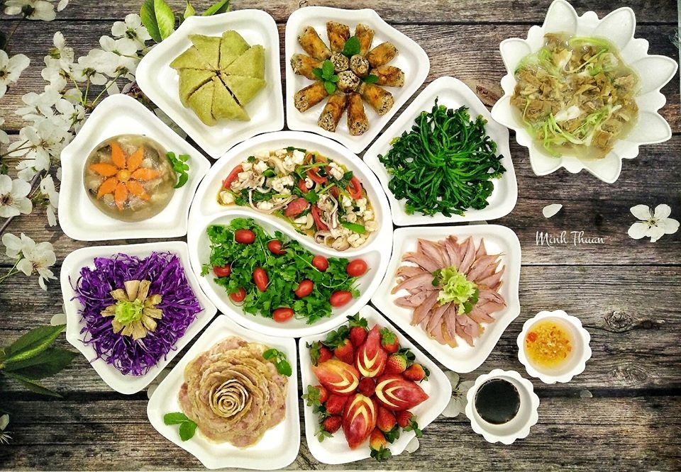 Mâm cơm cúng giao thừa năm Canh Tý 2020 gồm những món ăn gì? mam com cung giao thua nam canh ty 2020 gom nhung mon an gi