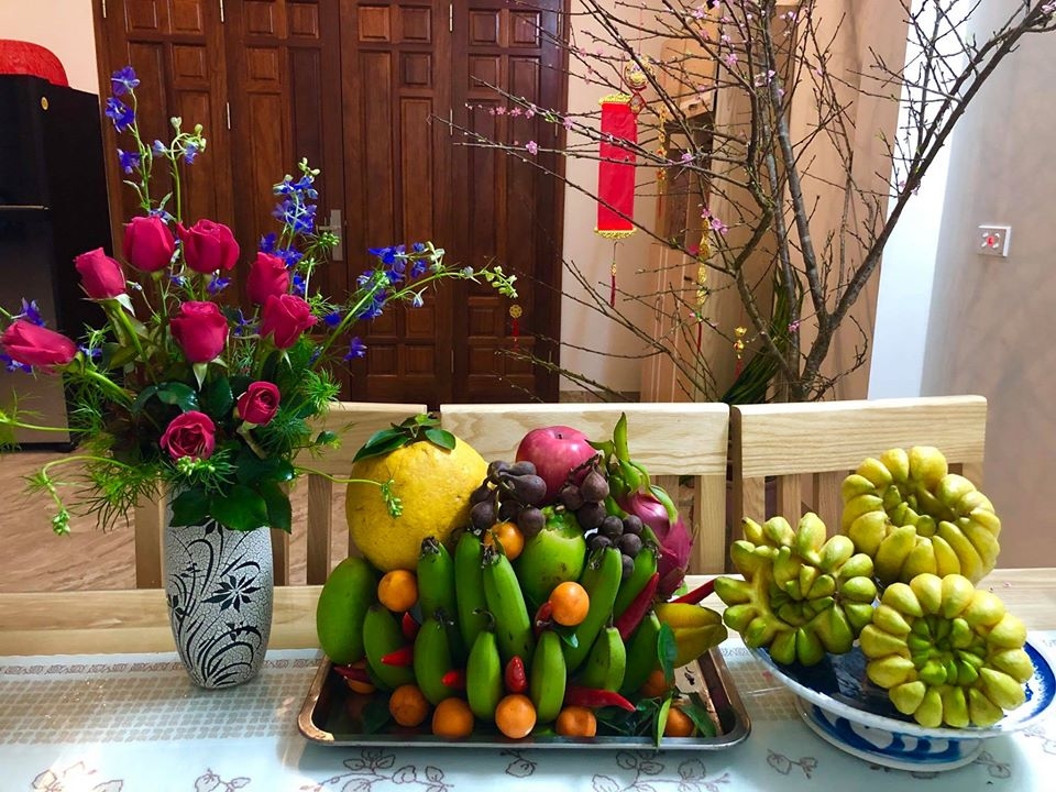 Gợi ý cách bày mâm ngũ quả ngày Tết đơn giản và đẹp goi y cach bay mam ngu qua ngay tet don gian va dep