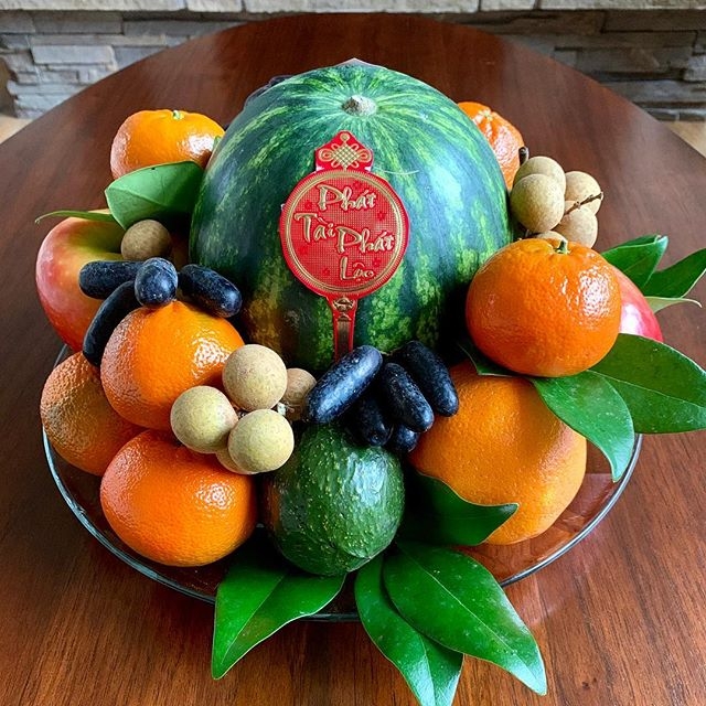 Gợi ý cách bày mâm ngũ quả ngày Tết đơn giản và đẹp goi y cach bay mam ngu qua ngay tet don gian va dep