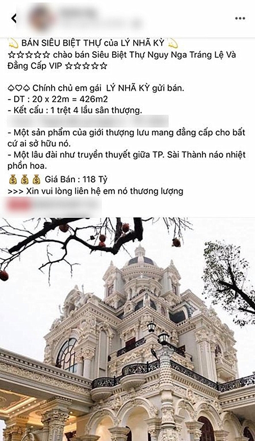 ly nha ky noi gi ve tin don ban biet thu tram ty ben song sai gon