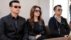 bang kieu va ban trai moi cua vo cu cung xuat hien trong mot khung hinh gay chu y voi nhieu nguoi