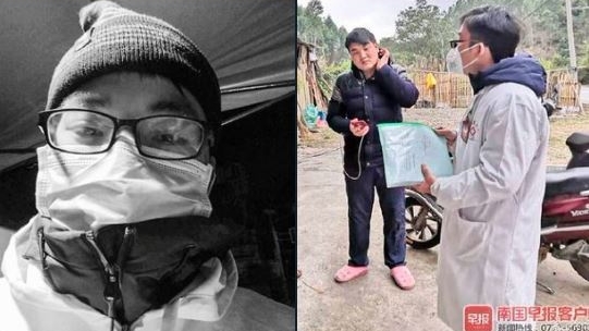 bac si trung quoc chong dich covid 19 qua doi vi lam viec lien tuc 33 ngay khong nghi